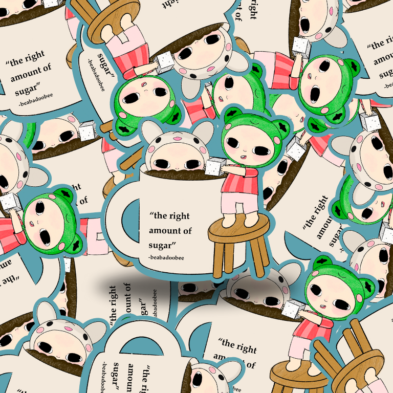 Beabadoobee Inspired Stickers