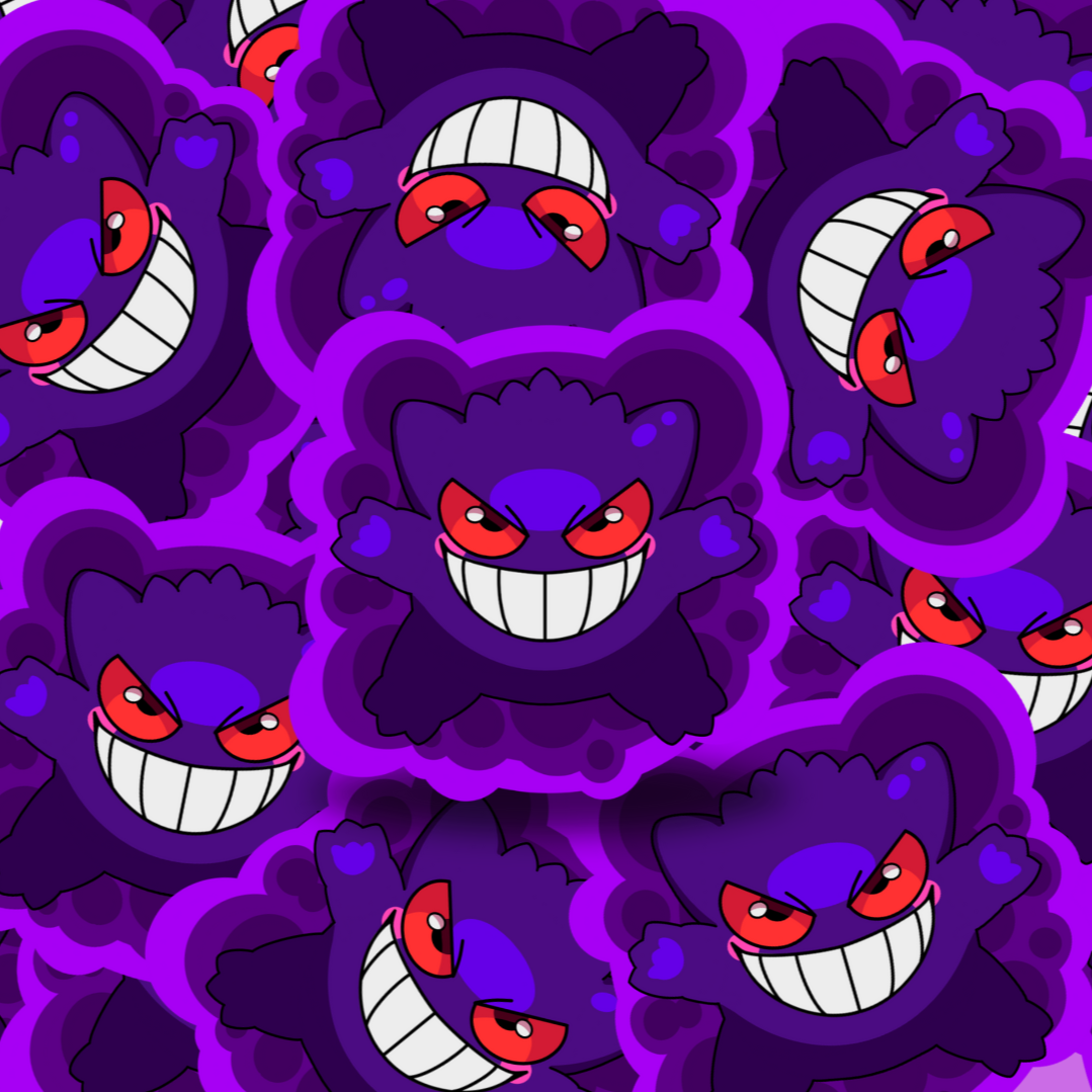 Gengar Sticker