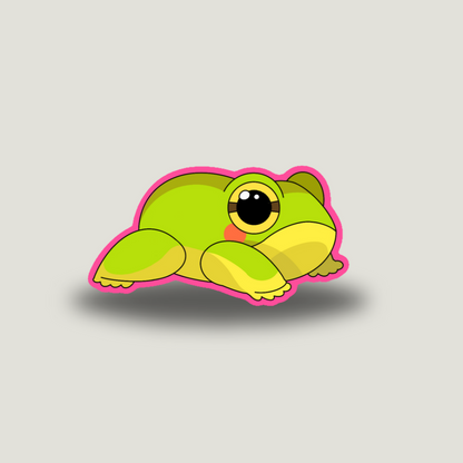 Chunky Frog Sticker