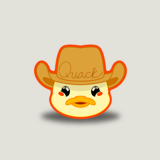 Country Ducky Sticker