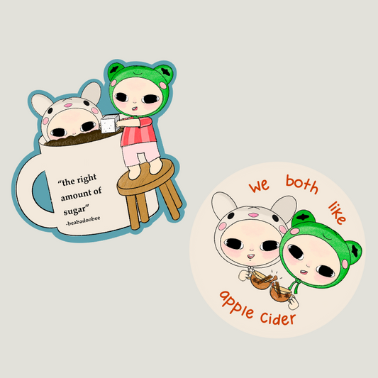 Beabadoobee Inspired Stickers